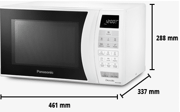 Micro-ondas Panasonic DIA A DIA NN-ST254WRU branco