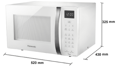Micro-ondas Panasonic STYLE NN-ST654WRU branco