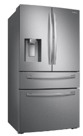 Refrigerador Samsung French Door RF22R7351SR com Food Showcase e Gaveta FlexZone Inox - 501L