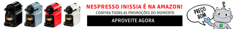 Banner Cafeteira Nespresso Inissia da Amazon