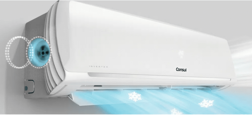 Ar-condicionado split inverter 12000 btus Consul quente e frio maxi refrigeração e maxi economia - CBJ12EBBCJ